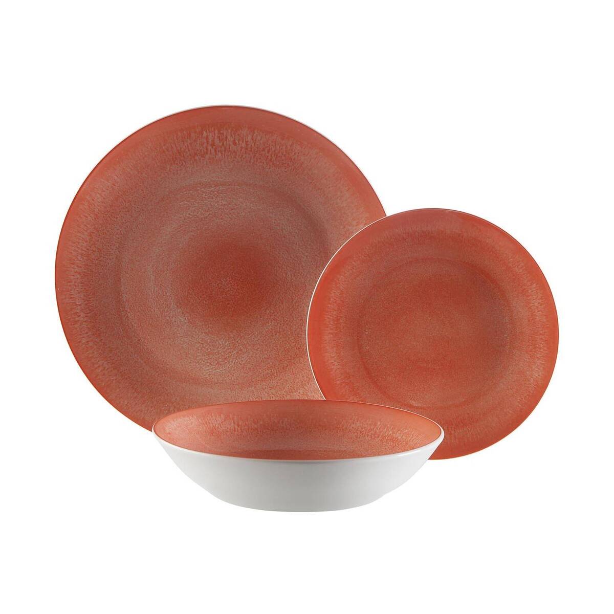 Juego de Mesa PIA Rosa Agua de 18 Piezas de Porcelana 22460008