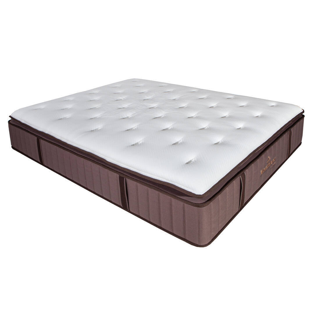 Colchón de Muelles Ensadados LYNX 90x200 cm con Topper Integrado