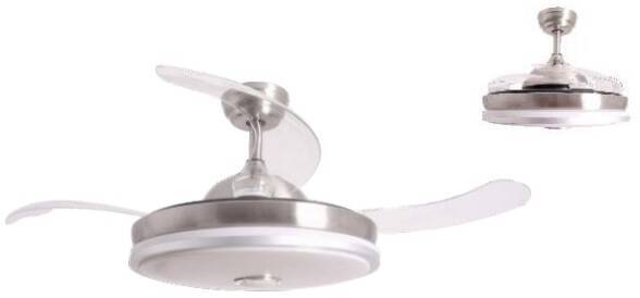 Ventilador de techo BASTILIPO Estoril Niquel 0920
