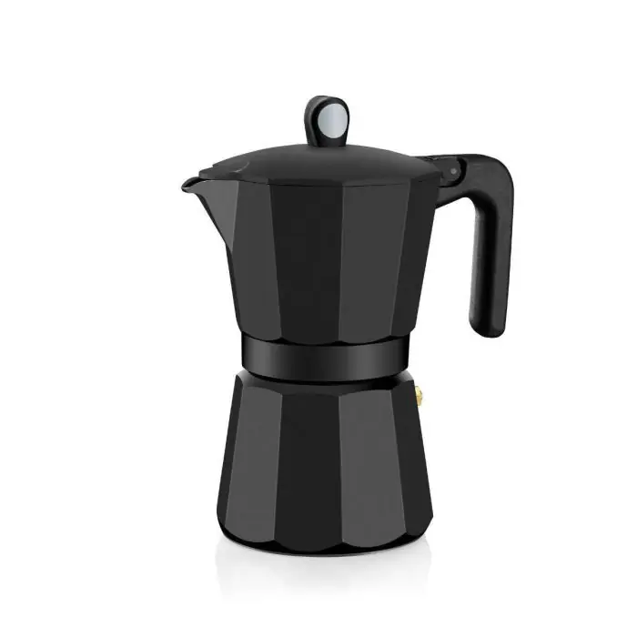 Cafetera Monix en aluminio tazas induction | Shiito