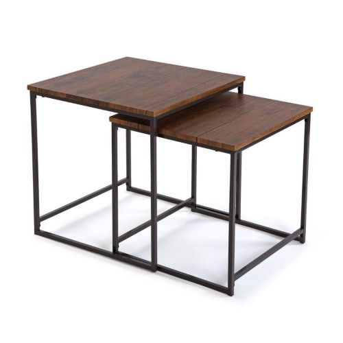 Conjunto de Mesas Nido con Tablero de Madera 10330162