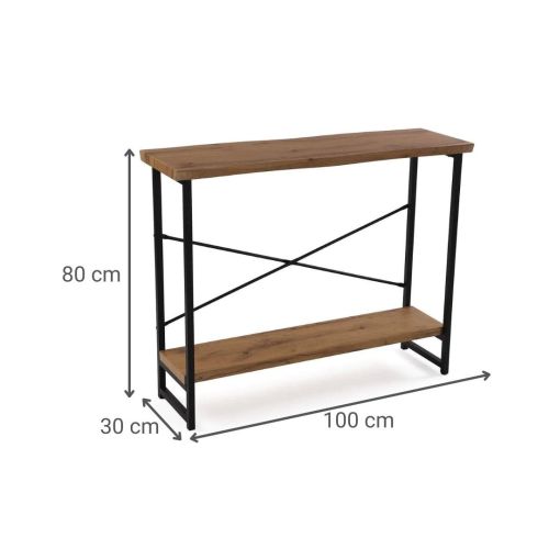 Consola Rectangular ARAMA en MDF y Metal 100x80 cm 20880132