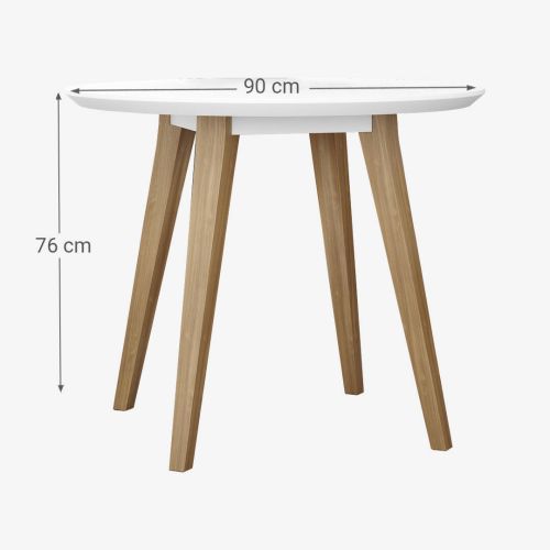 Mesa de Cocina Redonda ATRANI de Madera