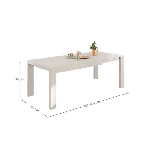 Mesa Rectangular Extensible Portería M602