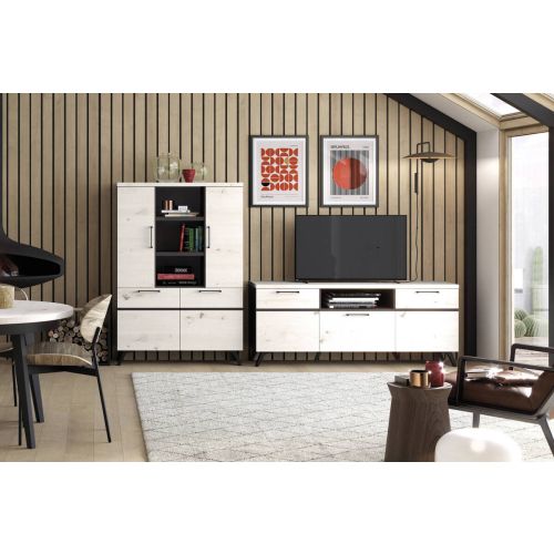 Conjunto de Salón OTTO en color Ébano-Albian 102