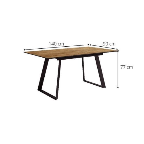 Mesa Extensible TIMOR MANGO