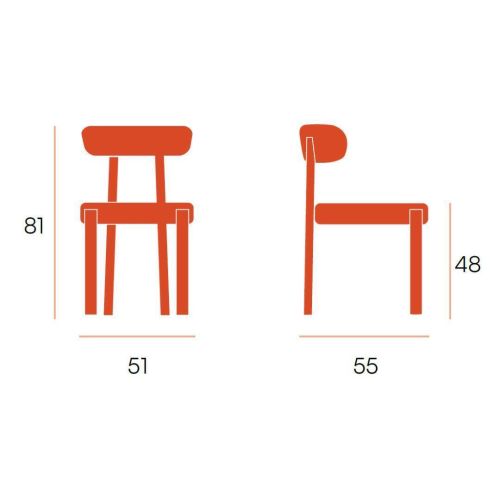 Pack 2 Sillas de Comedor CASPER Tapizada en Champán con Patas de Metal CG2282CH