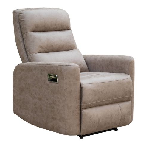 Sillón Relax Manual CANCÚN Tapizado en Microfibra