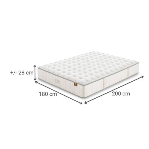 Colchón FLEX de Muelles Ensacados INFINITY POCKET FS 23 180x200 cm Firme 9393908