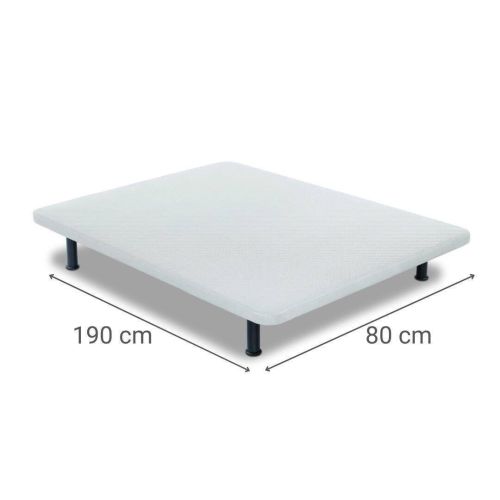 Base Tapizada TAPIFLEX AD de 80x190 cm Beige Transpirable con Refuerzos 9247589