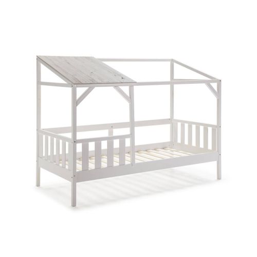 Cama Infantil de Madera AMON con Forma de Cabaña