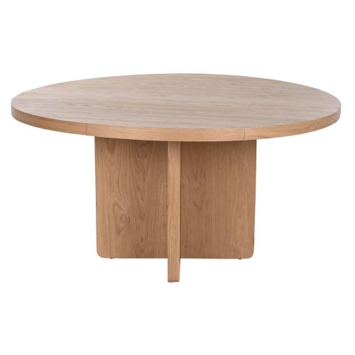 Mesa de Comedor Redonda de Madera de Roble MB-211514