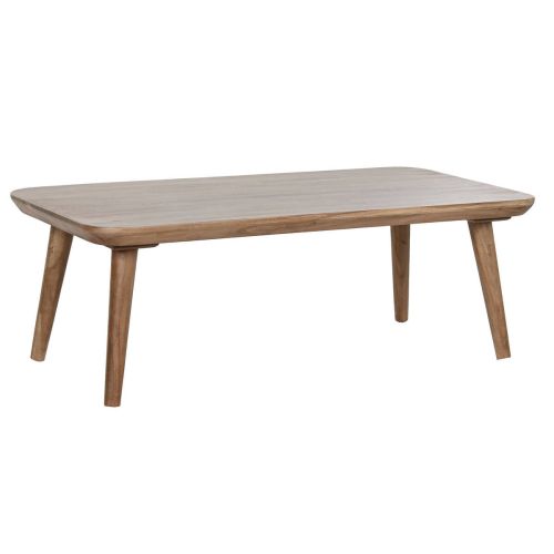 Mesa de Centro Estructura de Madera de Acacia Marrón Claro MB-214730