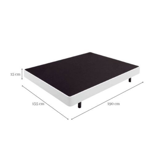 Base Tapizada 135x190 cm modelo DIVAN D`SUEÑOS