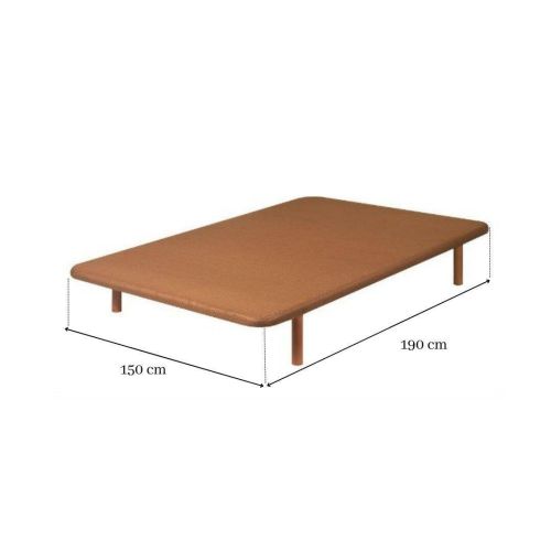 Divanlín PIKOLIN Base Tapizada en cerezo 150x190 cm DL12082
