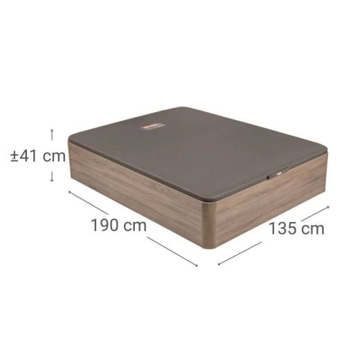 Canapé Abatible de Madera Color Britania 135x190 Naturbox 2.0 PLUS PIKOLIN AP11542