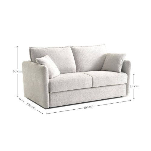 Sofá Cama 3 Plazas CHANEL Apertura Italiana