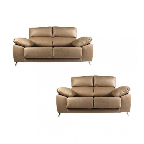 Conjunto Sofás Modelo Laura 3+2 Plazas