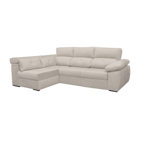 Chaise Longue Izquierda BERLIN de Asientos Deslizantes con Arcón
