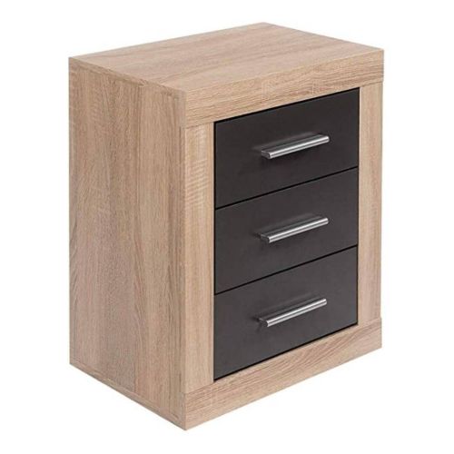 Mesita de Noche de Madera modelo LARA