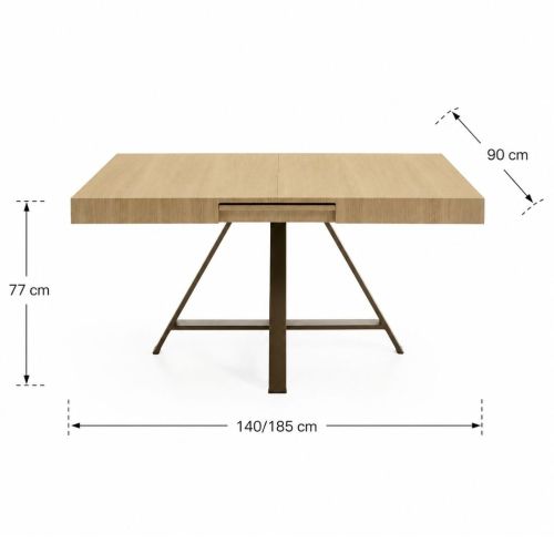 Mesa de Comedor Extensible con Apertura Automática OLIMPO