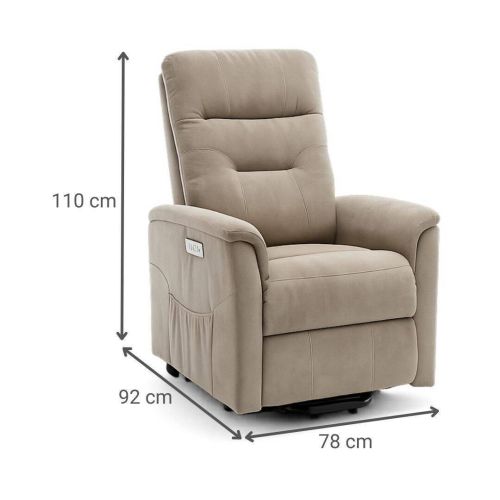 Sillón Relax ATLAS Power Lift con 2 Motores