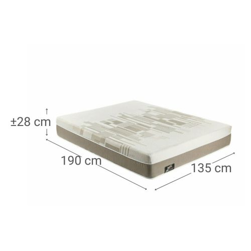Colchón Pikolin FOCUS 135x190 Espuma Bultex Nanotech CP15902