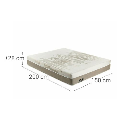 Colchón Pikolin FOCUS 150x200 Espuma Bultex Nanotech CP15902
