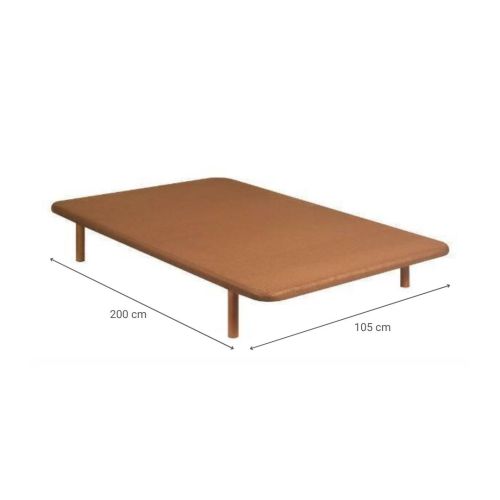 Base Tapizada PIKOLÍN Transpirable de color Cerezo 105x200 cm DL12082