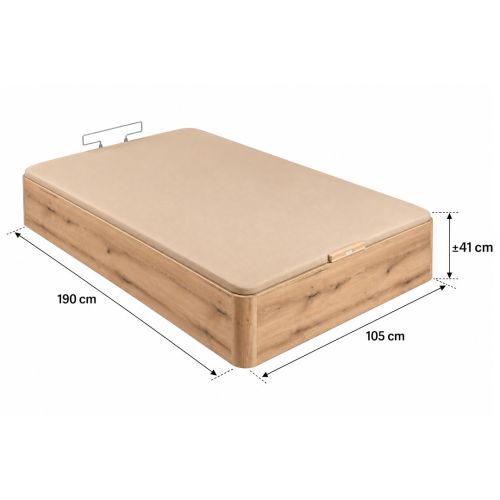 Canapé Abatible Roble 105x190 Naturbox 2.0 Plus PIKOLIN AP11540