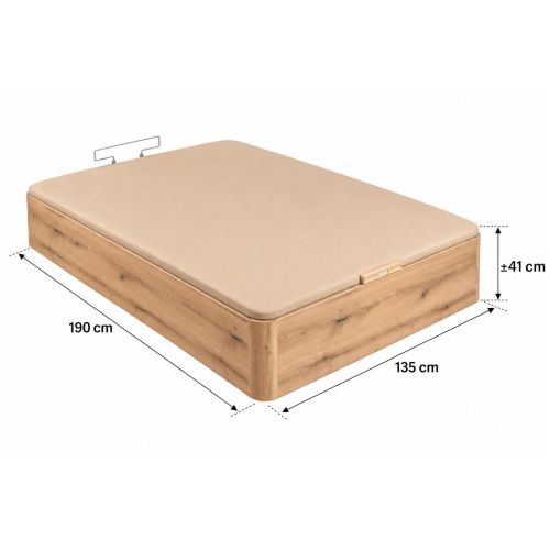 Canapé Abatible Roble 135x190 Naturbox 2.0 Plus PIKOLIN AP11540