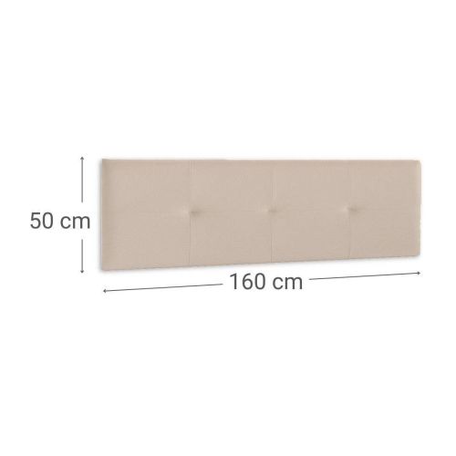 Cabecero para Cama de Matrimonio 160X50 Tapizado en Tela DEVA