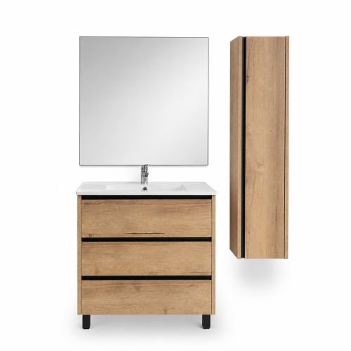 Conjunto de Baño FAMILY TECH con Columna Medieval Medio 80 cm