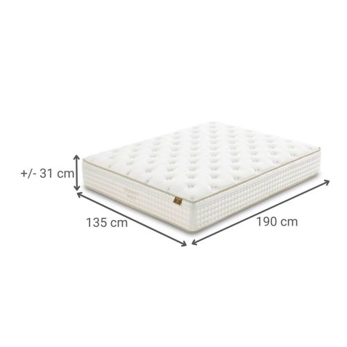 Colchón de Muelles Continuos ETERNITY MULTI 23 Alta Firmeza de 135x190 cm FLEX 9393724