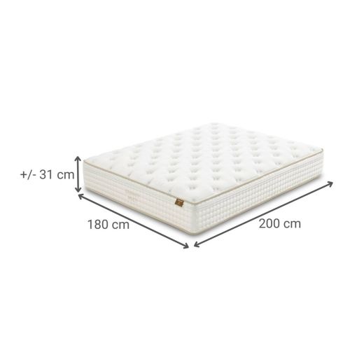 Colchón de Muelles Continuos ETERNITY MULTI 23 Alta Firmeza de 180x200 cm FLEX 9393734