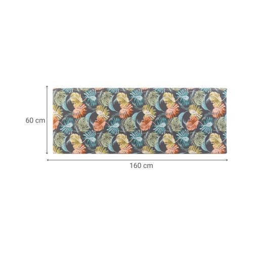 Cabecero Tapizado en Poliéster Diseño Tropical MB-162958