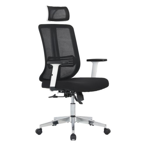 Silla de Oficina Ajustable MUMBAI con Respaldo Alto