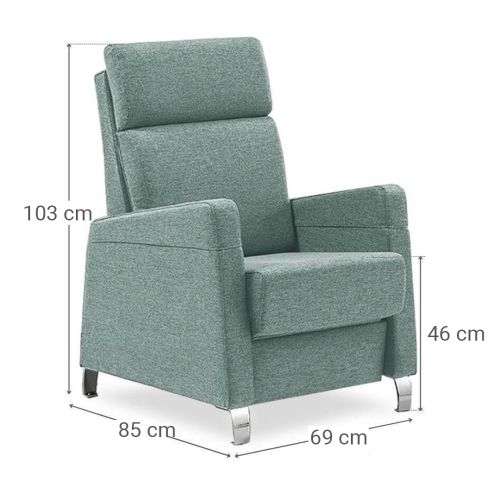 Sillón relax manual modelo KIRA