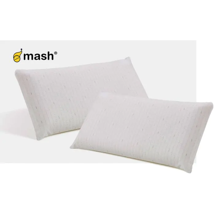 Pack de dos almohadas Visco Eco Mash 70 cm - Shiito