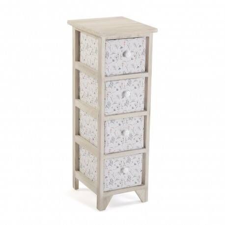 Cajonera LILI de MDF/Madera de 4 Cajones 20100207
