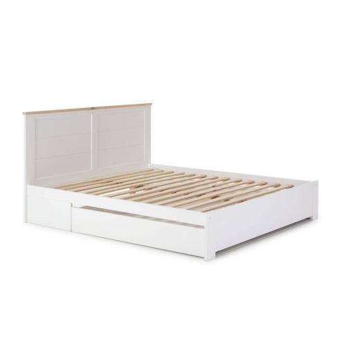 Cama GABI de Estilo Nórdico Con Cajón 135x190