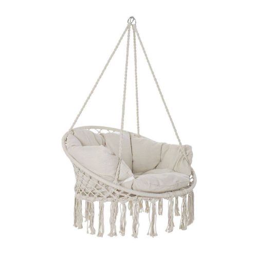 Hamaca BOHO Colgante de Color Beige MB-192559