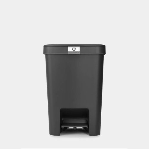 Cubo Pedal Steptup Dark Grey 25L BRABANTIA