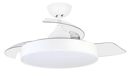 Ventilador de techo Orbegozo 105 cm silencioso con luz LED y mando CP119105