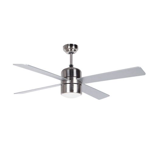 Ventilador de techo Orbegozo 120 cm inox de 3 velocidades y mando CP72120