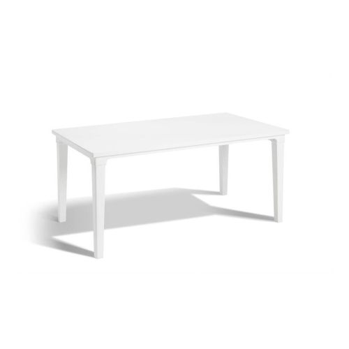 Mesa de jardín blanca FUTURA curver 206976