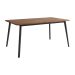 Mesa de Comedor Kamba 140 cm Estuctura Negra BOGAL CNG052N