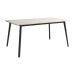 Mesa de Comedor Kamba 160 cm Estuctura Negra BOGAL CNG053N