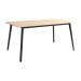Mesa de Comedor Kamba 180 cm Estuctura Negra BOGAL CNG054N