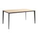 Mesa de Comedor Ness 120 cm Estuctura Negra BOGAL CNG081N